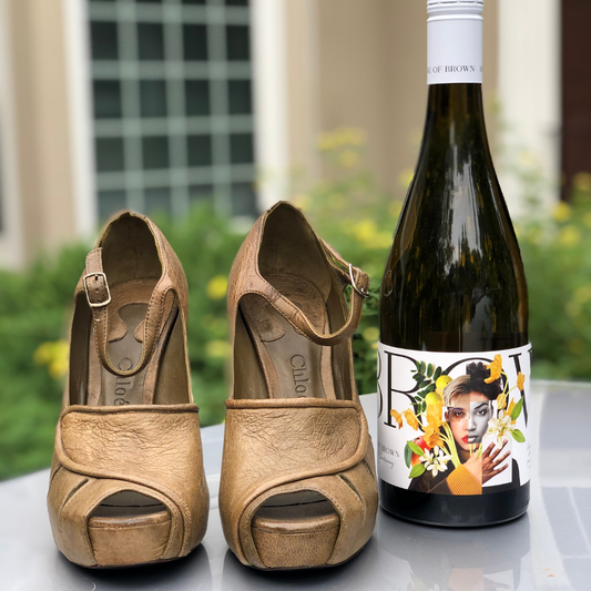 Chloe Peep Toe Mary Jane Heels | Brown Estate Winery | eKlozet Luxury Consignment