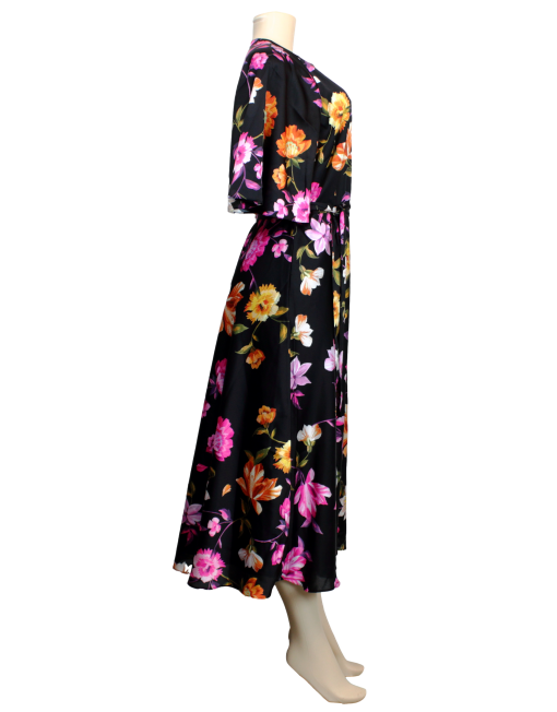 TED BAKER Floral Midi Dress W/ Tags