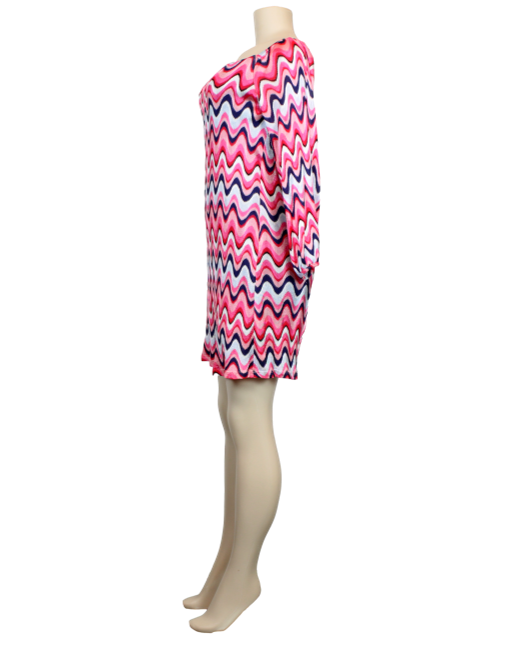 TRINA TURK Retro Long Sleeve Mini Dress