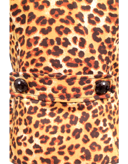 DOLLHOUSE Leopard Blazer