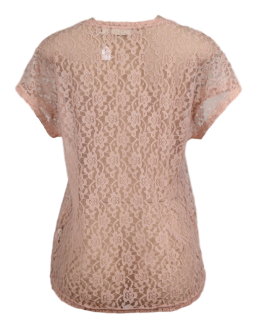 LIVE LIFE BY SANCTUARY Lace Short Sleeve Top