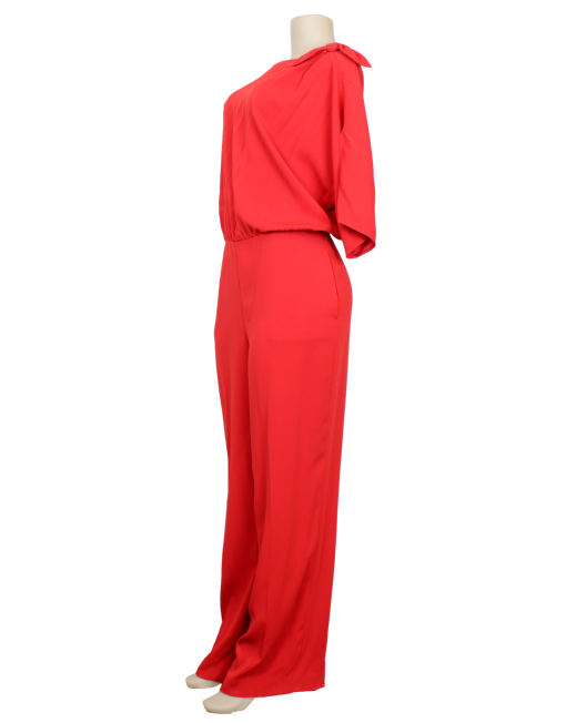 ST. JOHN Bateau Neckline Jumpsuit