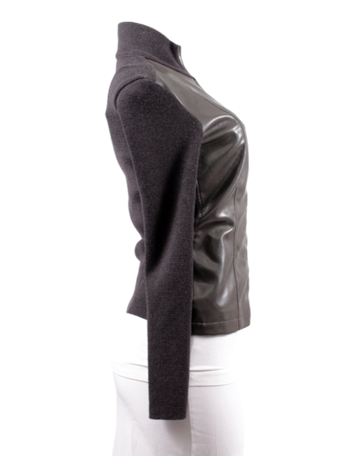 TRUSSARDI JEANS Faux Leather Jacket
