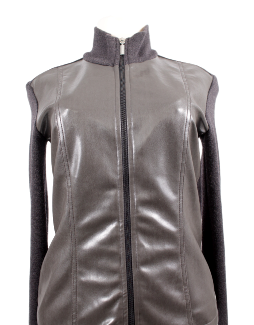 TRUSSARDI JEANS Faux Leather Jacket