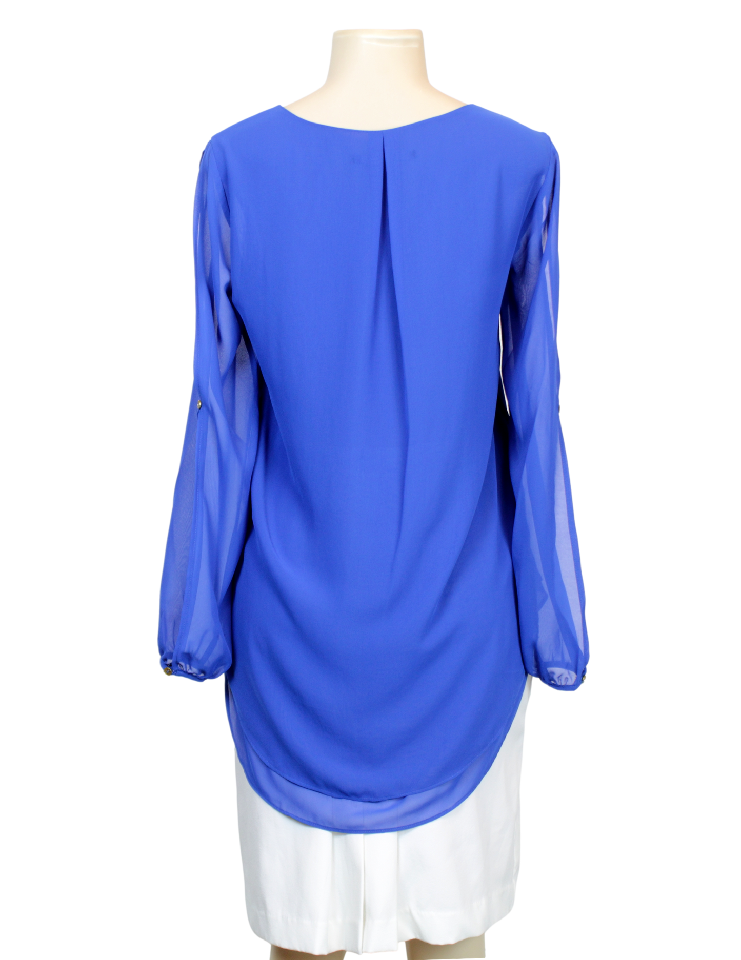 ZAC & RACHEL Sheer Long Sleeve Top
