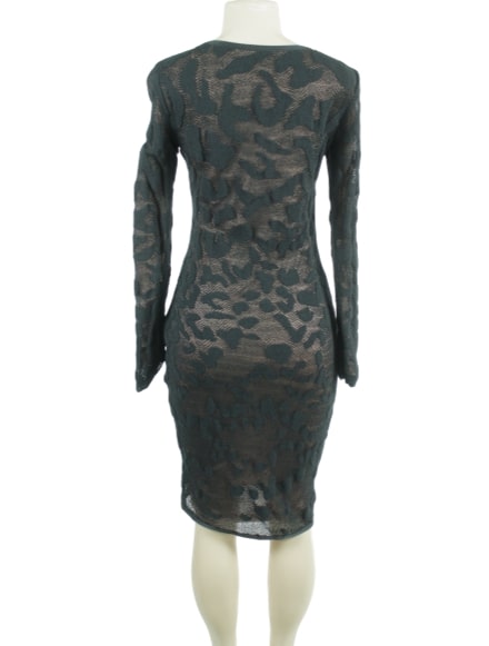 TOM FORD Knit Knee-Length Dress-Back- eKlozet Luxury Consignment Boutique