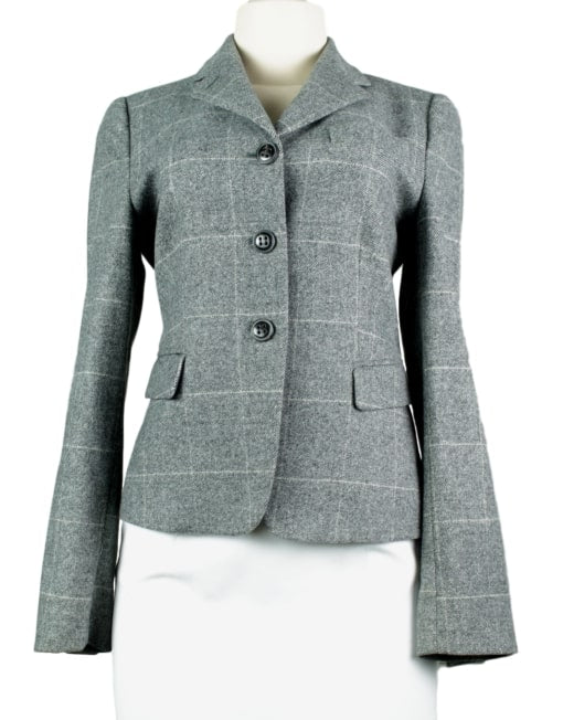 ARMANI COLLEZIONI Wool Blazer  - eKlozet Luxury Consignment Boutique