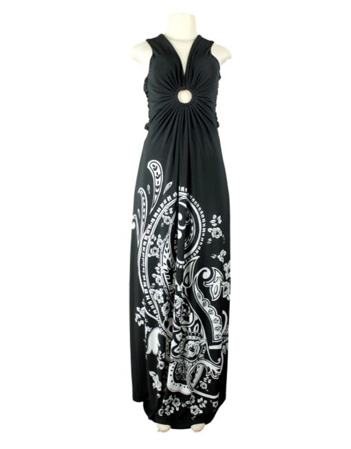 ARDEN B. Abstract Print Maxi Dress ARDEN B. Abstract Print Maxi Dress