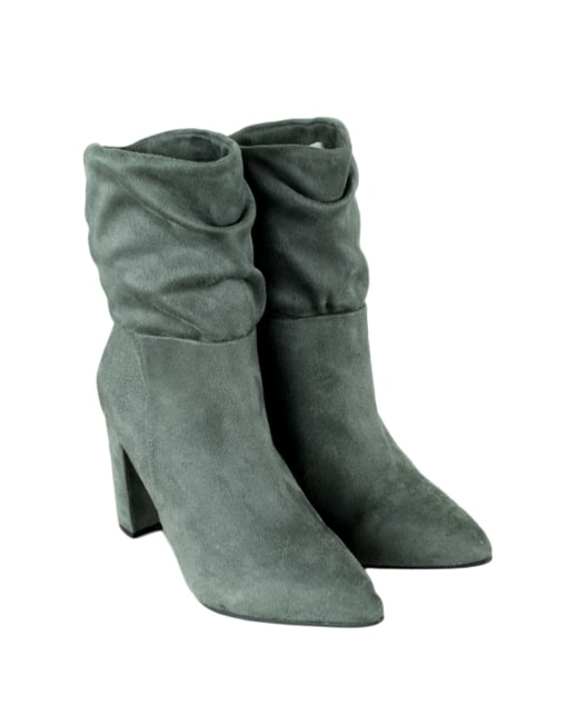 ZIGISOHO Short Suede Boots-Right Angle-eKlozet Luxury Consignment