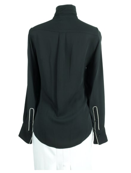 Valentino Pajama-Like Blouse -Back- eKlozet Luxury Consignment
