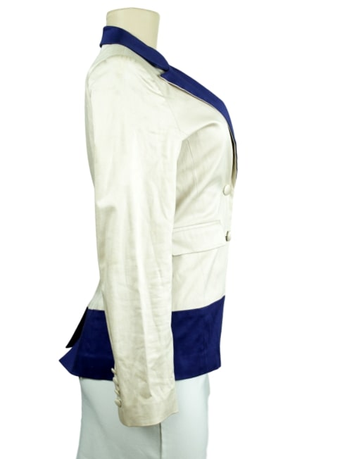 Annie Griffin Color Block Blazer