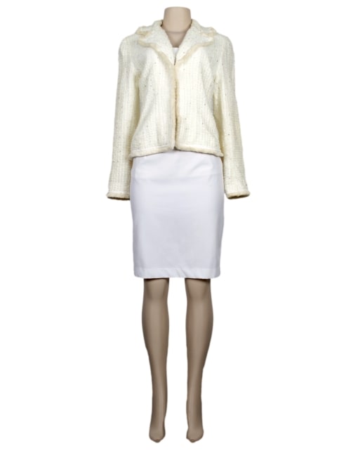 DD COLLECTION Sequin Jacket-Front- eKlozet Luxury Consignment
