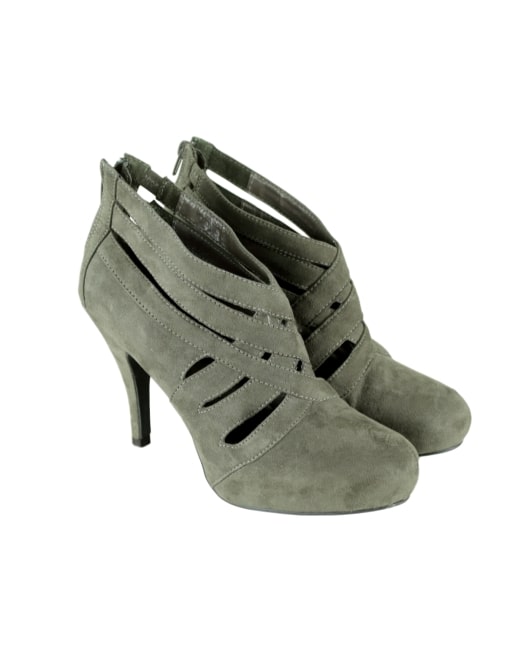 APOSTROPHE Round Toe Ankle Boots- eKlozet Luxury Consignment Boutique