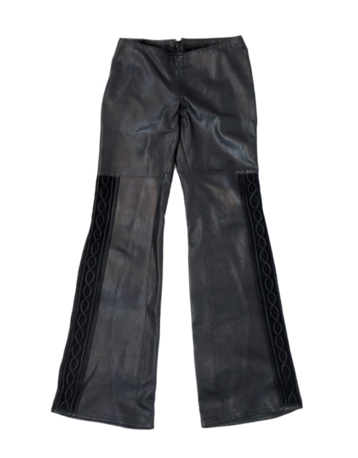 Julia De Rodriguez Leather Jeans