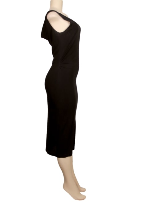 Maria Binaca Nero Evening Gown