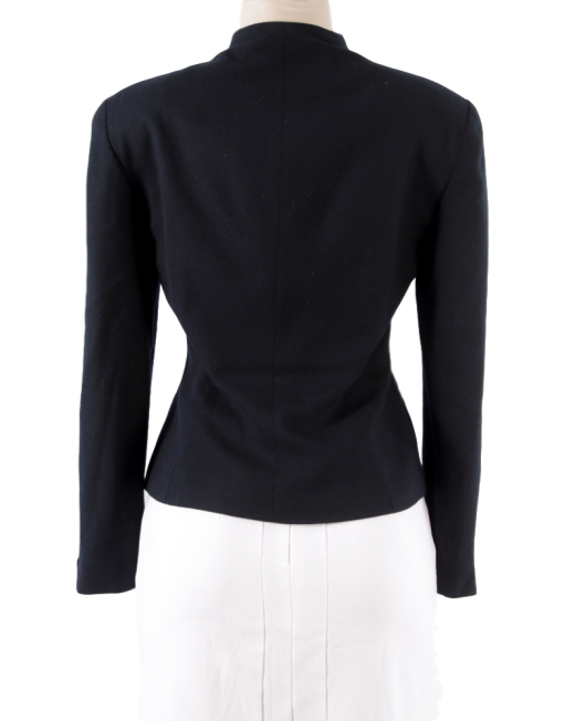 CHRISTIAN DIOR WOOL STRUCTURED EVENING BLAZER - eKlozet Luxury Consignment