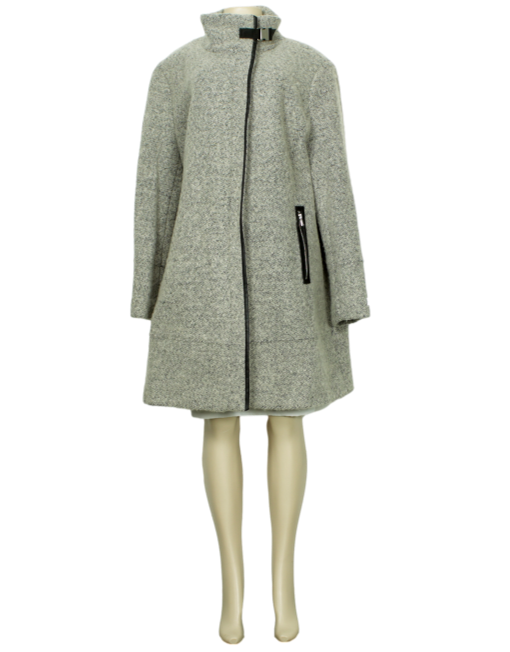 CALVIN KLEIN Boucle Coat Front