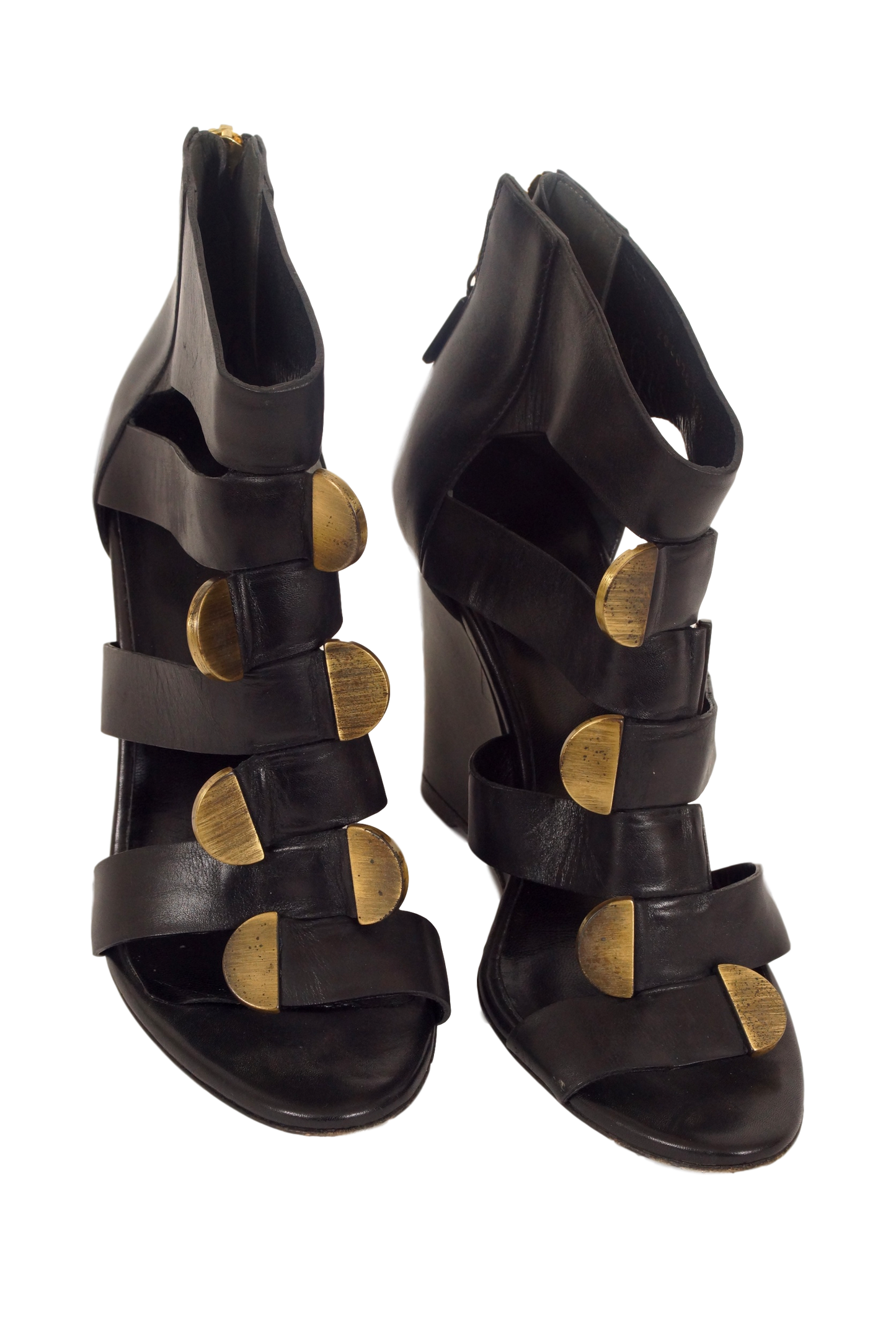 BALENCIAGA GLADIATOR WEDGES - eKlozet Luxury Consignment