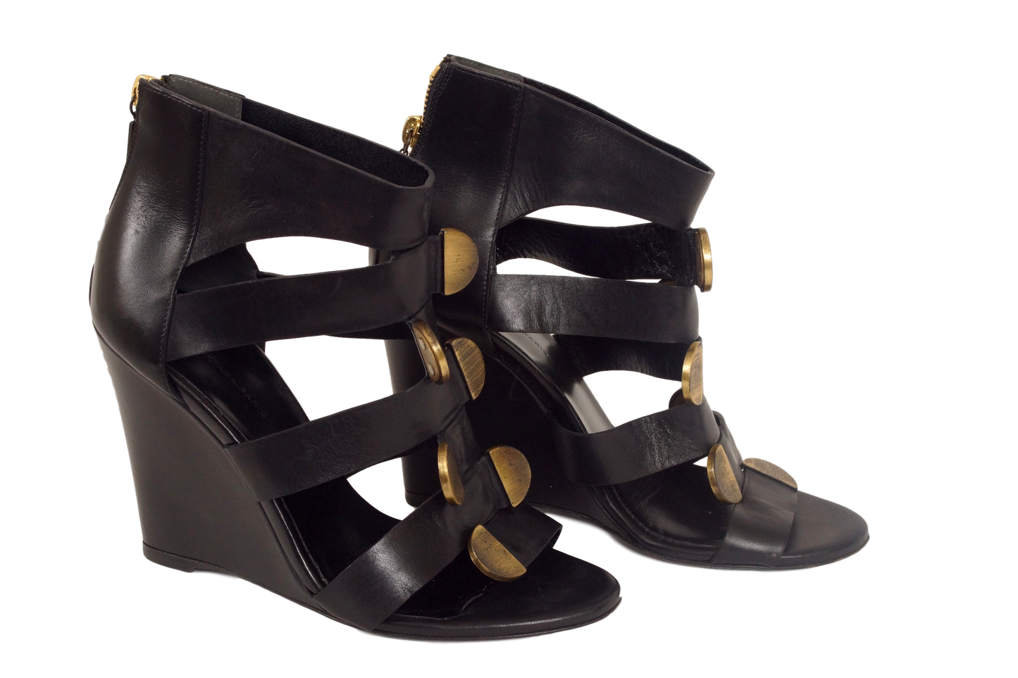 BALENCIAGA GLADIATOR WEDGES - eKlozet Luxury Consignment