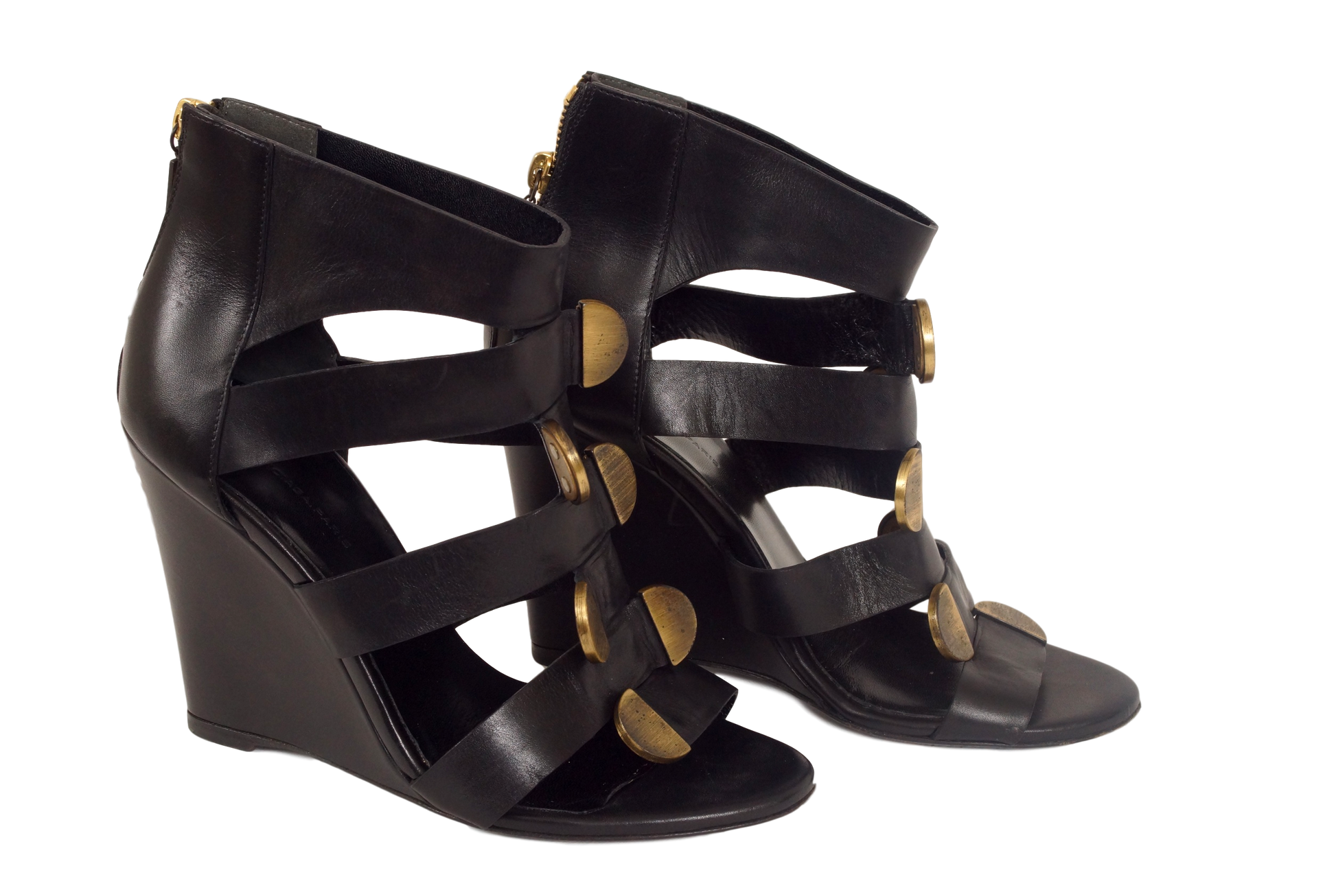 BALENCIAGA GLADIATOR WEDGES - eKlozet Luxury Consignment