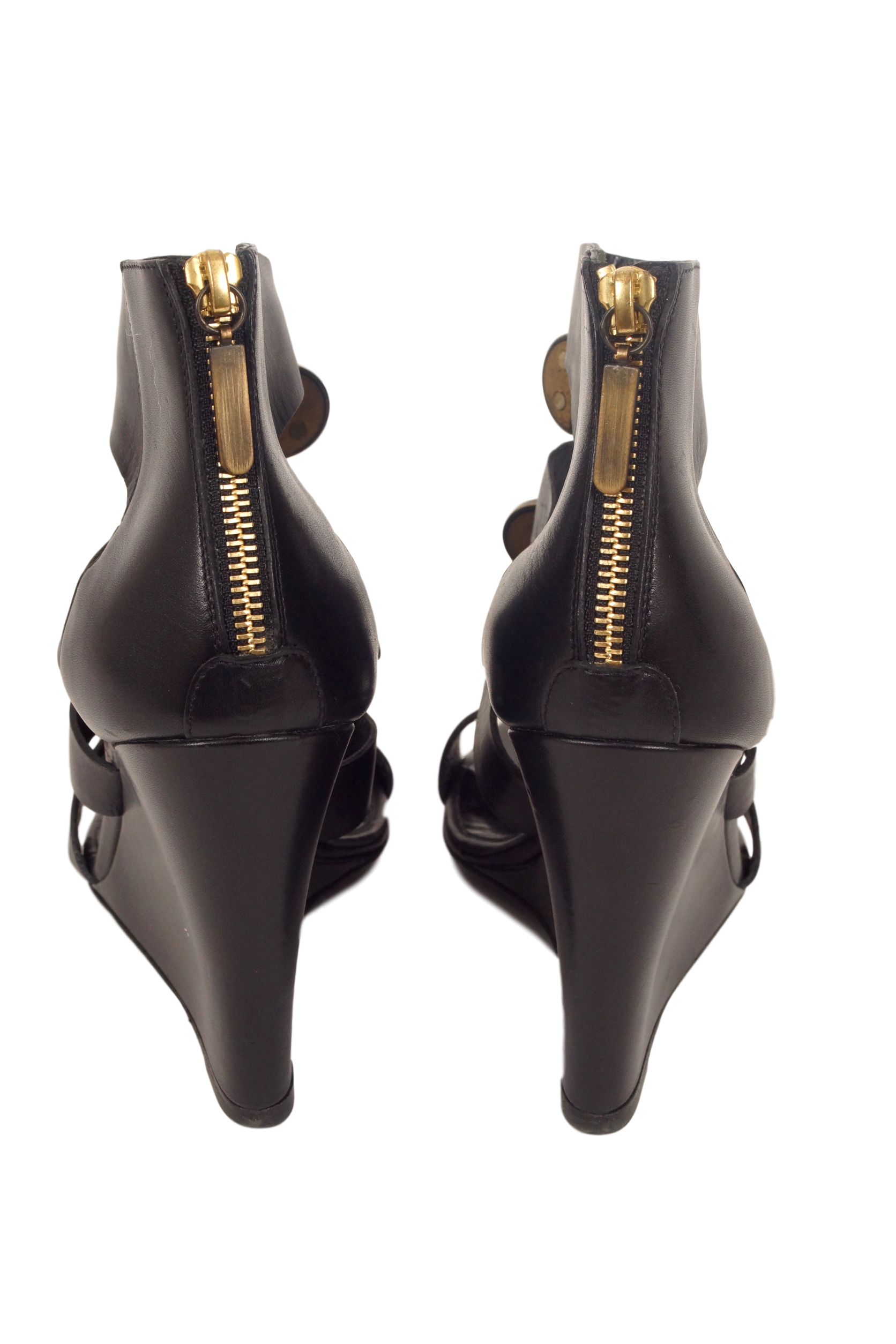 BALENCIAGA GLADIATOR WEDGES - eKlozet Luxury Consignment