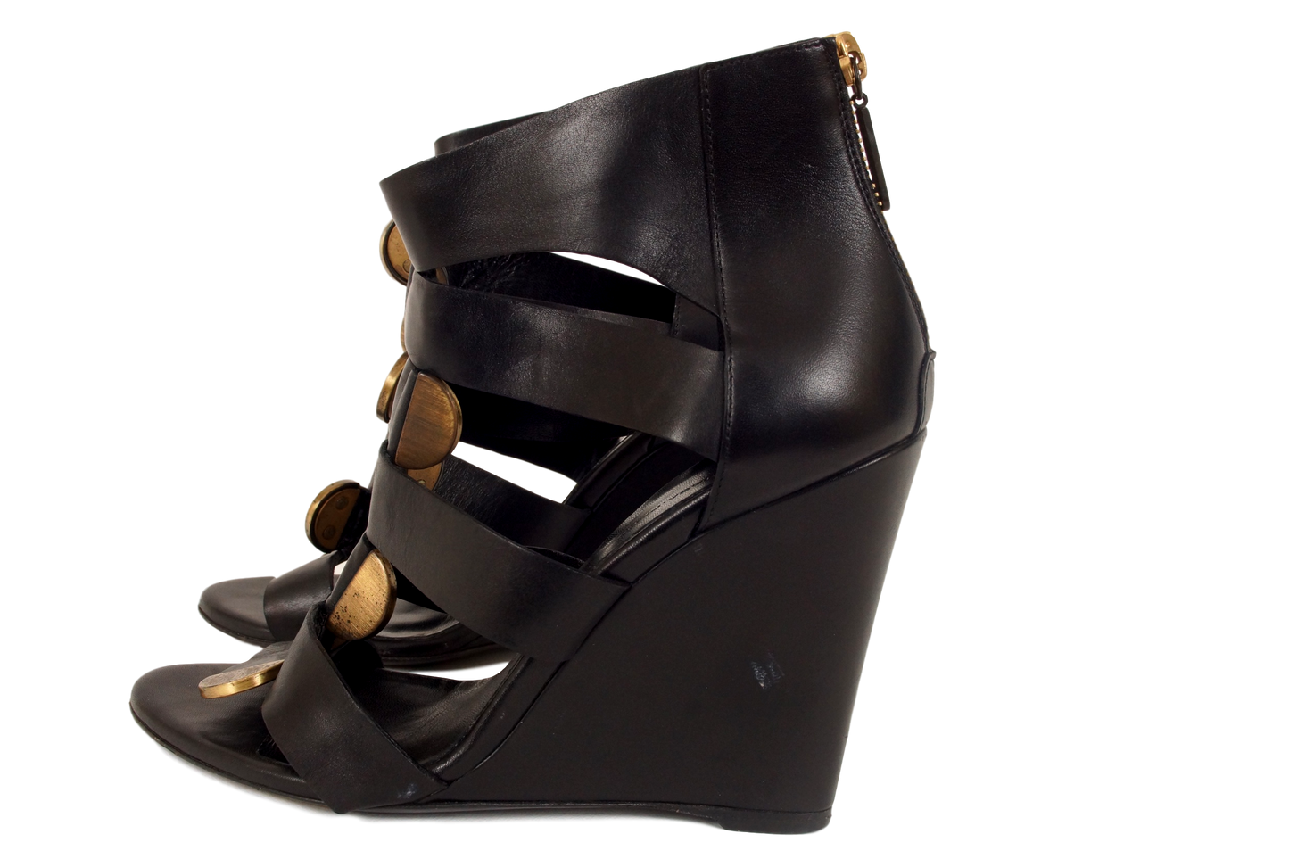 BALENCIAGA GLADIATOR WEDGES - eKlozet Luxury Consignment