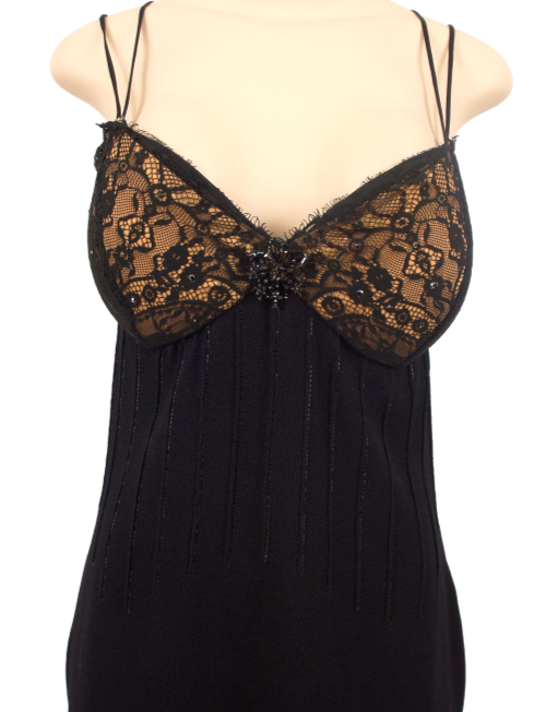 St. John Cocktail Dress Closeup Front