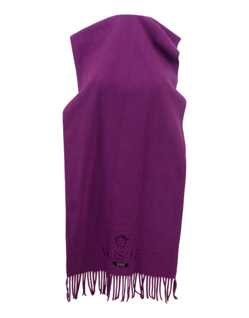 VERSACE WOOL SCARF - eKlozet Luxury Consignment