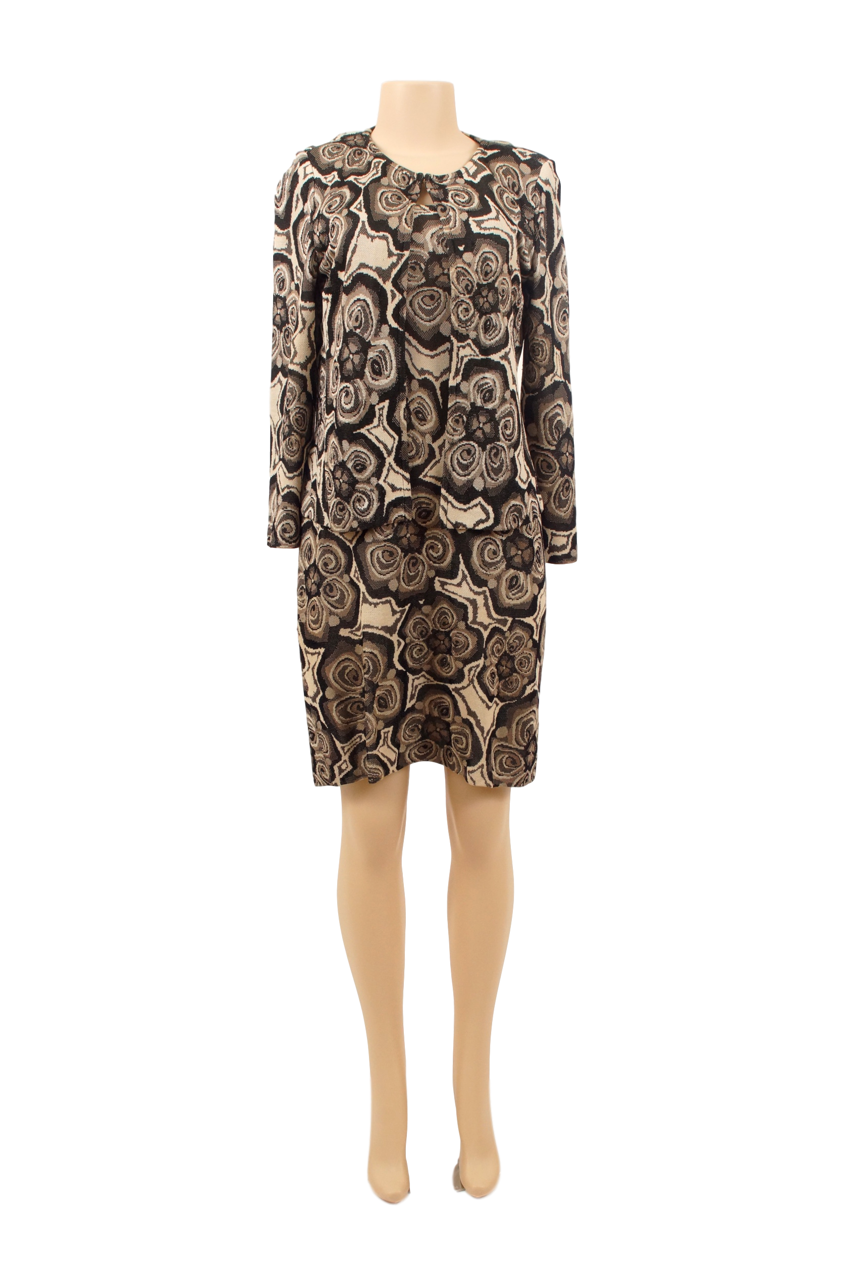 ST. JOHN KNIT ABSTRACT DRESS SET eKlozet ST. JOHN KNIT ABSTRACT DRESS SET eKlozet