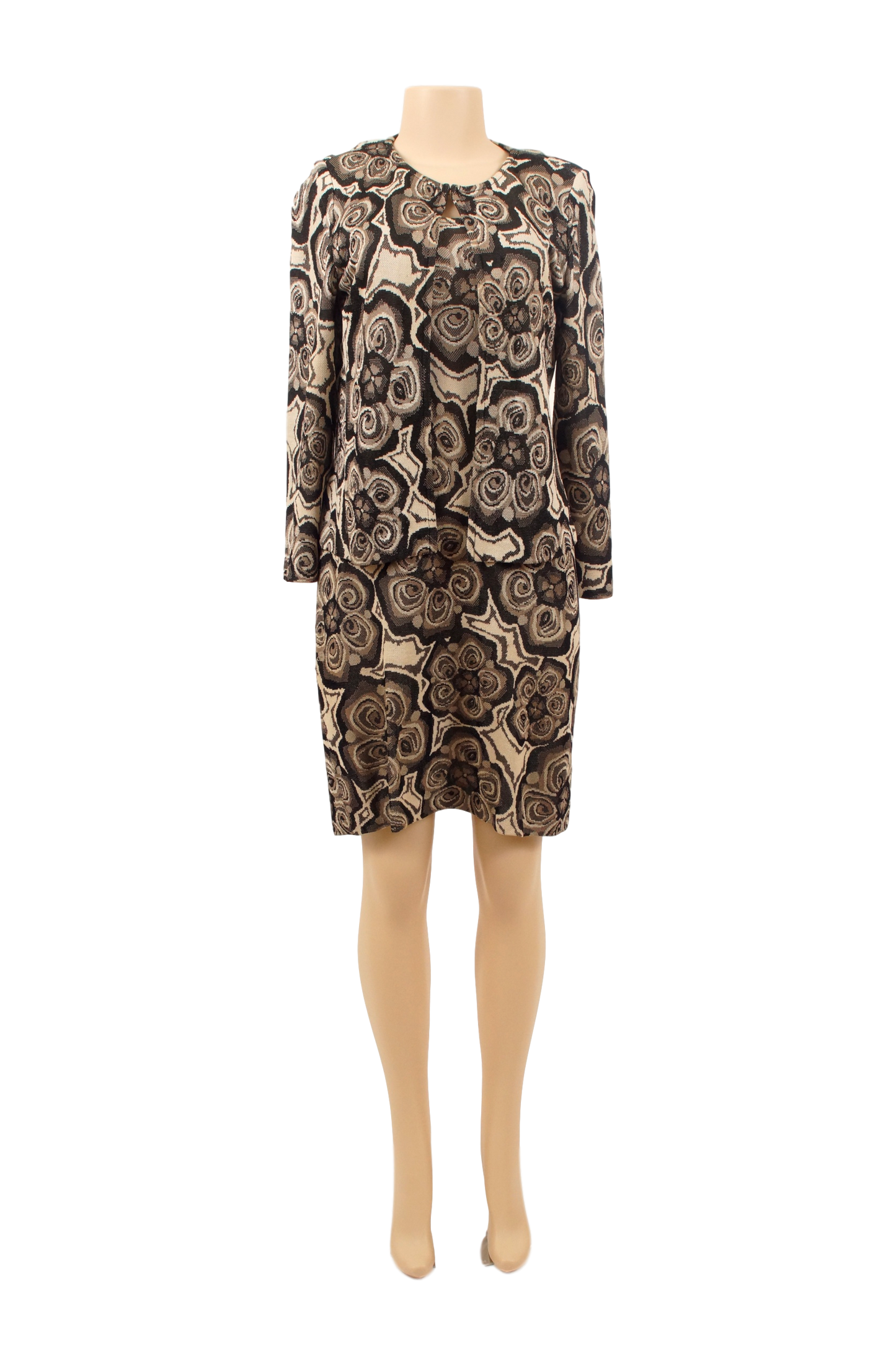 ST. JOHN KNIT ABSTRACT DRESS SET - eKlozet Luxury Consignment