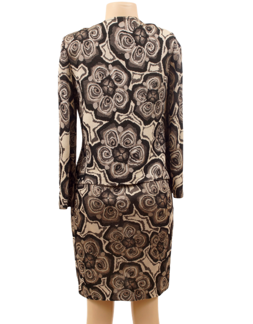 ST. JOHN KNIT ABSTRACT DRESS SET - eKlozet Luxury Consignment