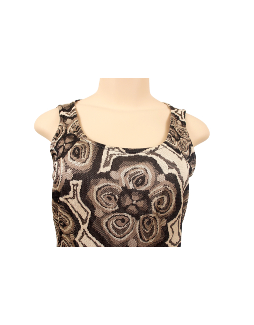 ST. JOHN KNIT ABSTRACT DRESS SET - eKlozet Luxury Consignment