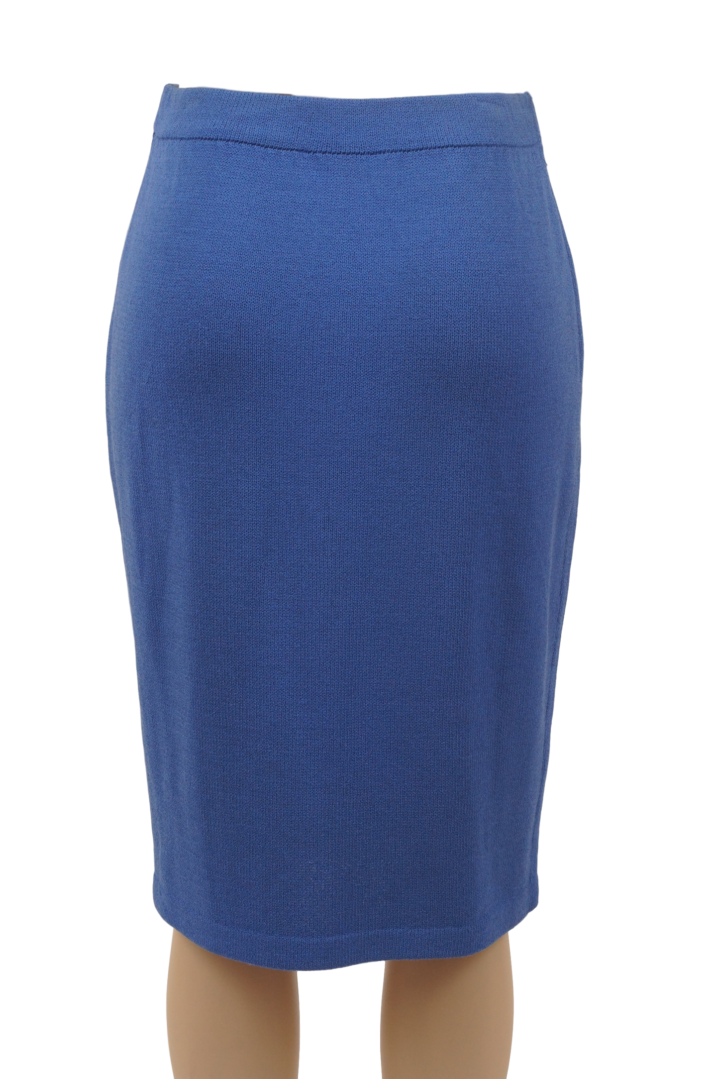 ST. JOHN COLLECTION BLUE SKIRT - eKlozet Luxury Consignment