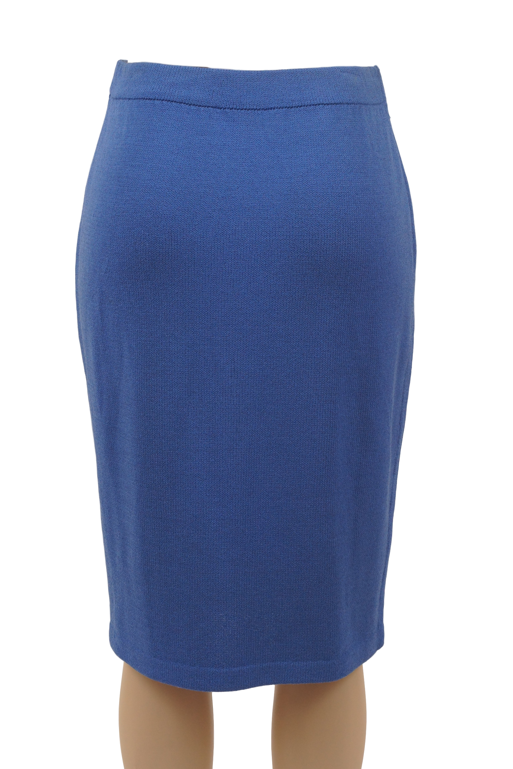 ST. JOHN COLLECTION BLUE SKIRT - eKlozet Luxury Consignment