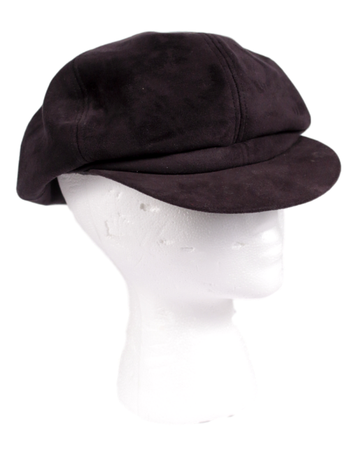 D&Y, NY SUEDE NEWSBOY CAP - eKlozet Luxury Consignment