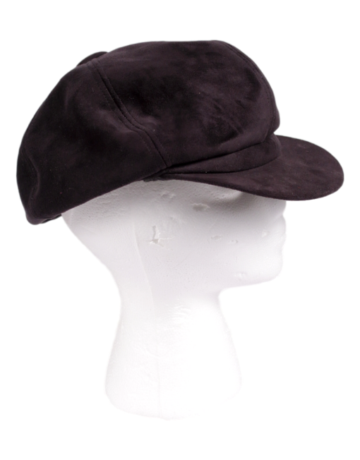 D&Y, NY SUEDE NEWSBOY CAP - eKlozet Luxury Consignment