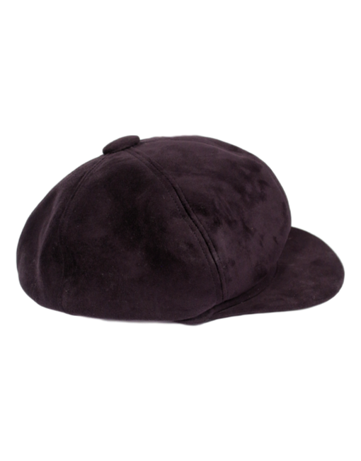 D&Y, NY SUEDE NEWSBOY CAP - eKlozet Luxury Consignment