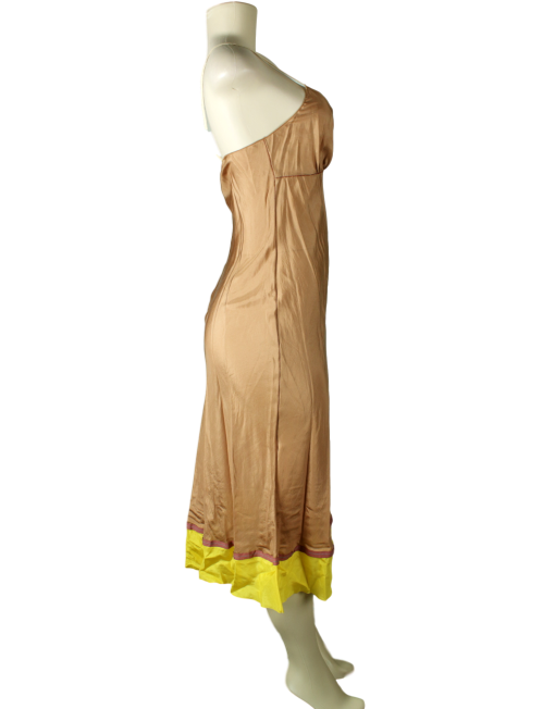 ROZAE NICHOLS Knee-Length Silk Slip Dress - eKlozet Consignment Boutique