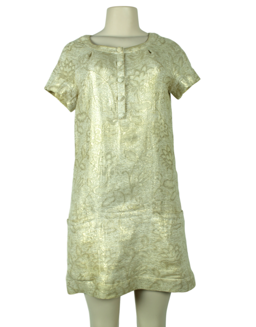 MINT Jacquard Mini Shift Dress - eKlozet Luxury Consignment