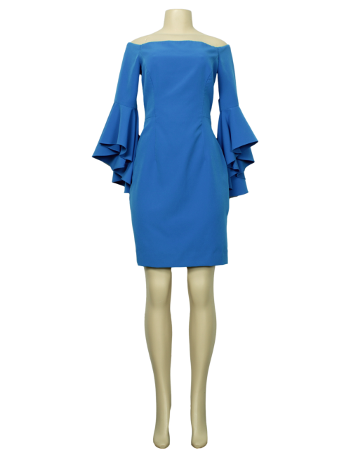 MILLY Off the Shoulder Mini Dress Front