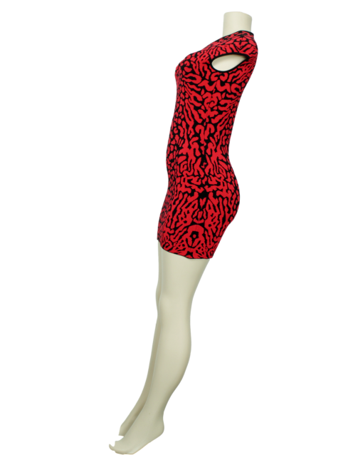 RVN Crew Neck Mini Dress Side