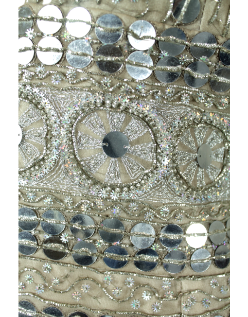SCALA COUTURE Sequin Double V Cocktail Dress w/ Tags - eKlozet Luxury Consignment