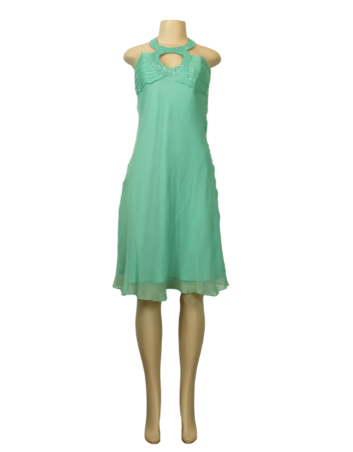 LAUNDRY BY SHELLI SEGAL Halter Dress W/ Tags