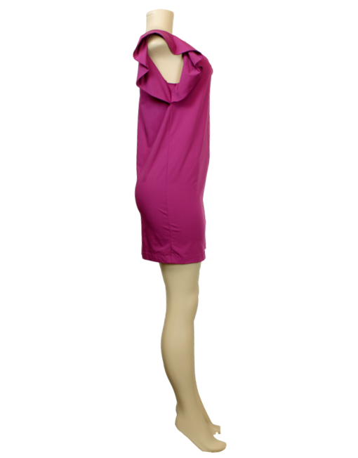 DIANE VON FURSTENBERG Bateau Neckline Mini Dress