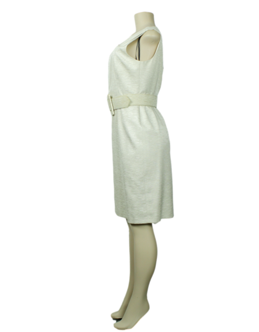DAVID MEISTER Sleeveless Metallic Dress