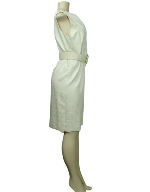 DAVID MEISTER Sleeveless Metallic Dress