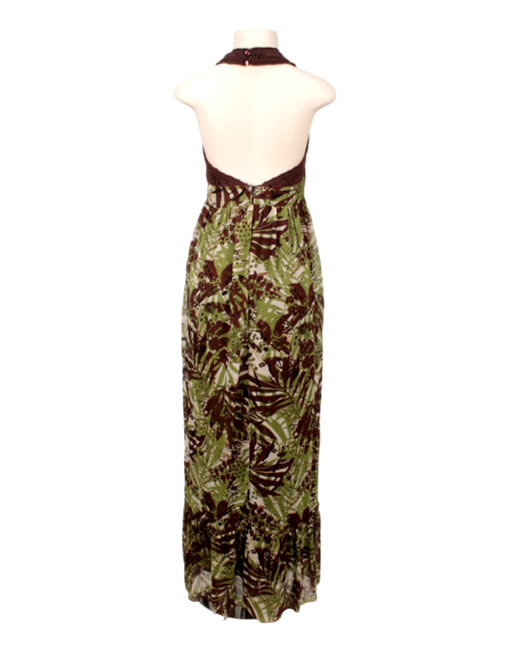 Sandra Darren Print Maxi Dress - eKlozet Luxury Consignment