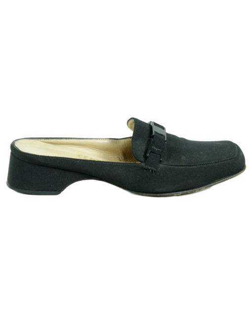 Salvatore Ferragamo Square-Toe Mules