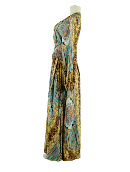 Colors of India Long Sleeve High-Low Dress - eKlozet Luxury Consignment