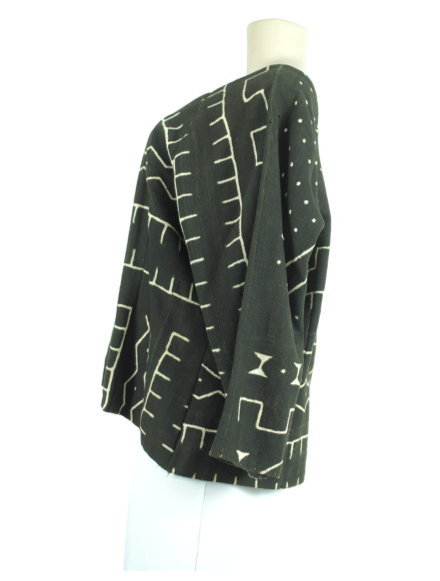 Custom African Print U-Neck Top - eKlozet Luxury Consignment